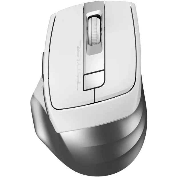 Мышь A4Tech Fstyler FG35S (серебристый/белый)